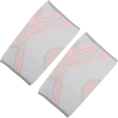 1 paire de genouillères de sport élastiques, antidérapantes, chaudes et respirantes pour le cyclisme et la course à pied (rose). (1/5)