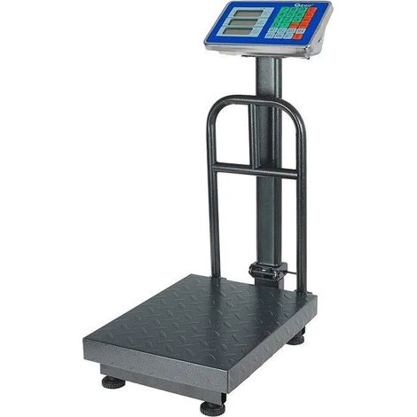 Industrielle Waage geko platform scale Kapazität 150 kg Genauigkeit 5 g (1/3)