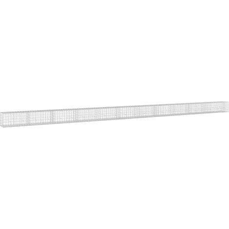 Gabione con Filo da 5 mm e Rete da 10x10 cm 1150x50x50 cm vidaXL (1/5)