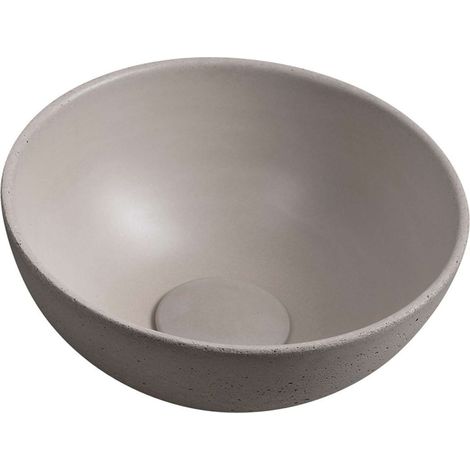 Sapho Small - Vasque à poser, diamètre 26 cm, sans trop-plein, sable MR26014 (1/5)
