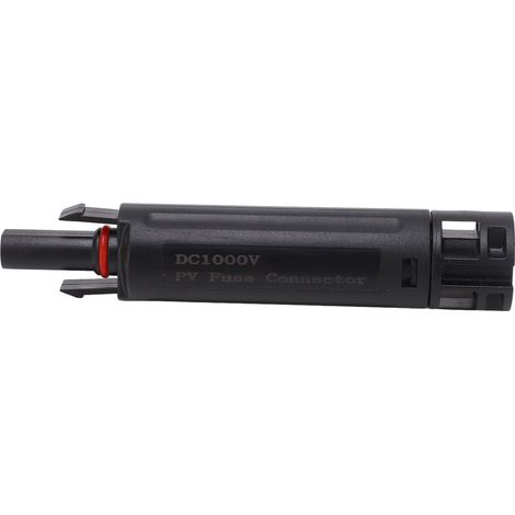Connecteur de fusible en ligne PV, borne de connexion en cuivre pur galvanisé, porte-fusible photovoltaïque PPO 1000 V IP68 10 A (1/5)