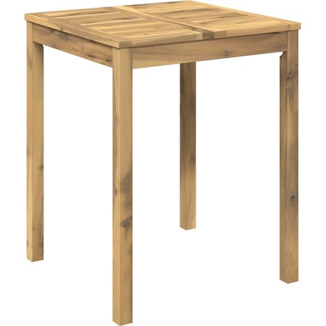Tavolo da cena da giardino Bianco 60 x 60,5 x 75 cm vidaXL
