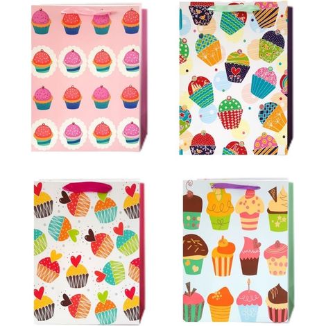 Sacchetto regalo universale L Mix di cupcake
