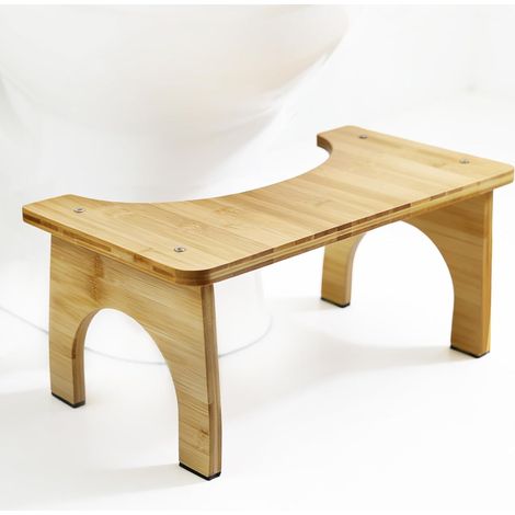 Tabouret de Toilette pour Adultes et Enfants, Tabouret WC pour Une Position Naturelle et Une Meilleure Digestion, Klohocker pour Salle de Bain Ergonomique (1/5)