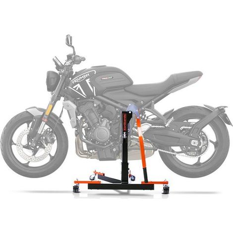 Cavalletto centrale da officina - CONSTANDS - Triumph Trident 660 21-25 - 300 kg - Kit di adattamento - Ruote doppie