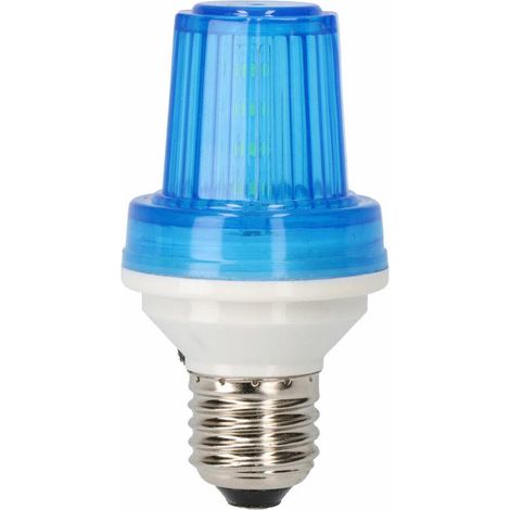 Bombilla LED EDM Flash Azul E27 1W 10x10 cm
