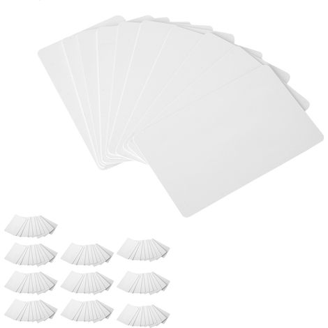 Lot de 100 cartes d'identification RFID de proximité sans contact 125 kHz, lecture seule, EM4100