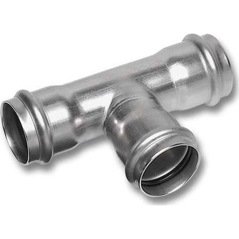 Raccordo sanha NiroSan Press 9000 acciaio inox 108 x 68 mm