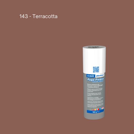 Rinnovo fughe sbiadite ripristinare pavimento ultracare fuga fresca 160 gr colore- terracotta - 143 - confezione 1 (1/5)