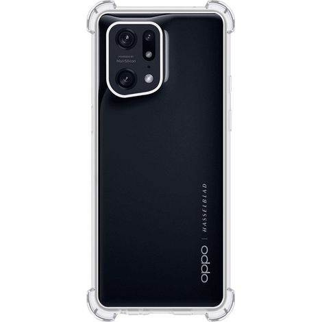 Coque arrière souple antichoc transparente pour Oppo Find X5 Pro - Étui de protection