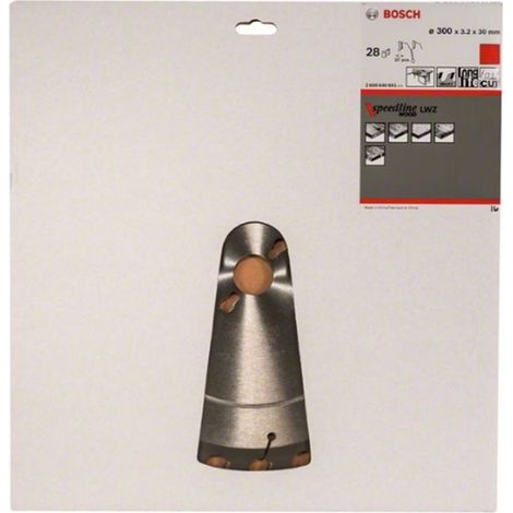 BOSCH DISCO SIERRA SPEEDLINE  FOR WOOD 300 X 3.2 X 30D: 28WZ