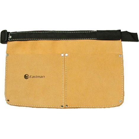 Ceinture à clous cuir 2 compartiments (1/3)