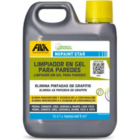 Limpiador en Gel NOPAINT STAR: Elimina Grafitis y Más / Caja 12 un 1 L / Detergente