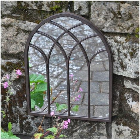 St Mary Garden Mirror 45 cm For Gardens Courtyards Woodlodge