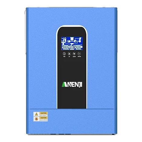 Inverter solare, onda sinusoidale pura, doppia uscita CA, ANJ-11KW-48V-WIFI-P, 220-240V, 48V (1/2)