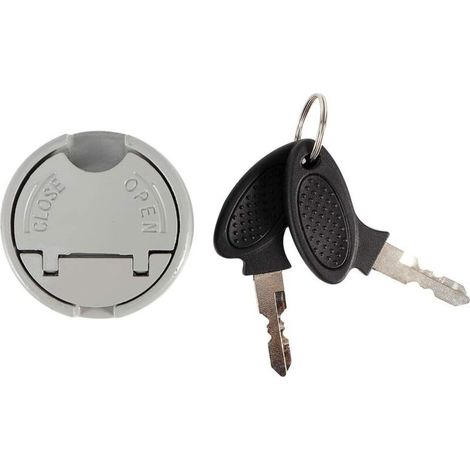 Fuel Tank Cap Lock and Keys for GY6 4 Stroke 139QMB Scooter for TAOTAO