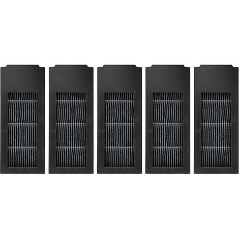 (5 Stück) X2 Omni Ersatz-HEPA-Filter kompatibel mit XU, ECOVACS DEEBOT X2 Omni / X2 Pro / (1/4)