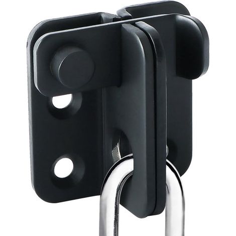 Serratura per porta in acciaio inox con meccanismo pieghevole per maggiore sicurezza e durata. (1/5)