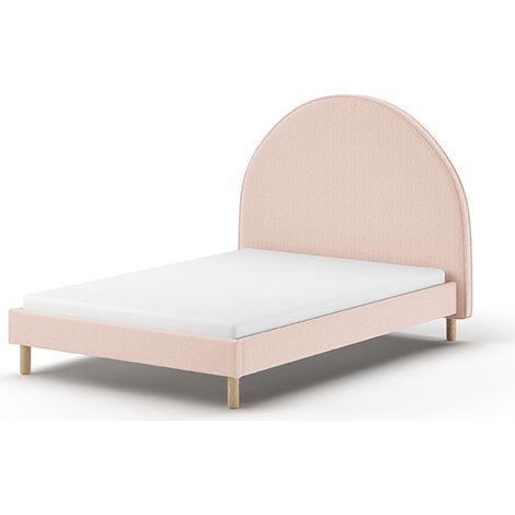 Lit 140x200 sommier inclus Vipack Moon Rose (1/5)