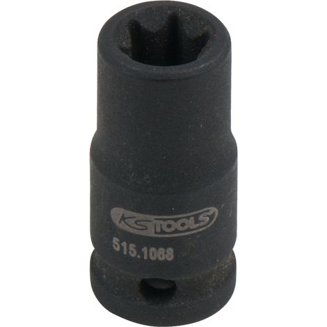 1/4" Torx-E-Kraft-Stecknuss, kurz, E8 (1/3)
