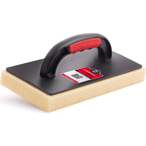 COMENSAL® Frattone per fughe 270 mm x 130 mm - Frattone in spugna - Fratazzo per Piastrelle - Frattone in spugna per stucco - Frattazzo per fughe – Frattazzo in spugna per fughe - Made in EU (1/4)