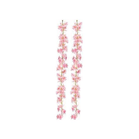 Guirlande de fleurs artificielles charmante, fleurs de cerisier artificielles pour orner votre espace de vie, matériau sûr garantissant durabilité et flexibilité, convient pour