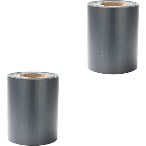 SWANEW Strisce privacy, PVC, strisce paravento, tappeto a doppia asta 70mx2 Grigio (1/5)
