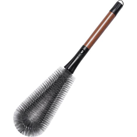 Brosse à récurer à grande portée, nettoyant polyvalent pour tasses, 33,5 cm (13,19 pouces), efficace et douce, brosse à récurer robuste pour bouteilles, brosse pour tasses au design flexible. (1/5)