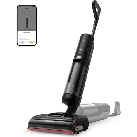 Aspirateur Laveur, Bras robotisé AI DescendReach, Triple arête, 21 000 Pa, antinœuds, Lavage Brosse immersif 100°C, séchage 5 Min 90°C, contrôle par Application, portée à Plat 180° (1/5)