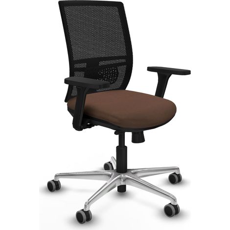 Sedia ufficio piqueras y crespo yunquera nero ergonomica regolabile (1/2)