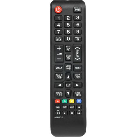 Telecommande Sans Fil Universelle Tv Telecommande Pour Samsung Hdtv Led Smart Tv Numerique, Le Noir (1/5)