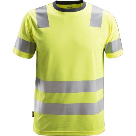 T-SHIRT HV CL2 ALTA VISIBILITÀ ALLROUNDWORK TG. M GIALLO (1/2)