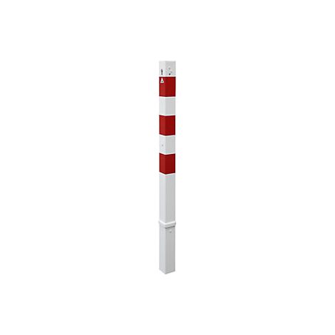 Schake Paletto di sbarramento 70 x 70 mm bianco / rosso