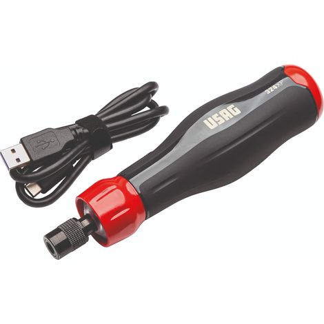 USAG 324 XP/B16 Elektroschrauber, Koffer mit Kreuzschlitz-Schraubenbits (1/4)