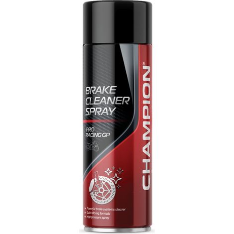 Limpiador de frenos Champion en spray Proracing GP, 500 ml.