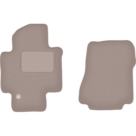 Beige Veloursmatten für: Nissan NV200 Van (2010-)