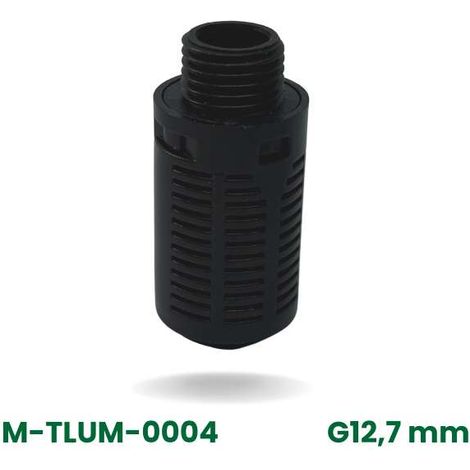 Silenziatore in plastica con filettatura da 12,7 mm (1/5)