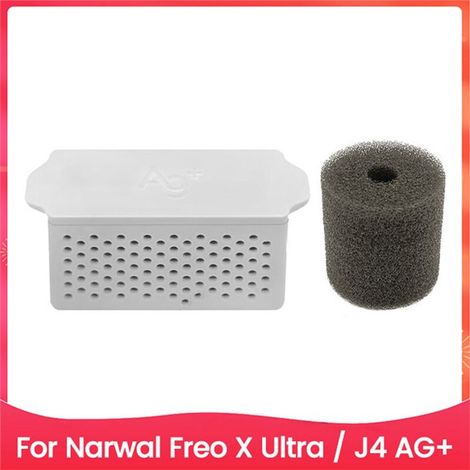 Per robot Freo X Ultra/J4 Modulo di sterilizzazione Ag+ agli ioni d'argento Serbatoio dell'acqua Filtro in schiuma Accessori per aspirapolvere, B (1/2)