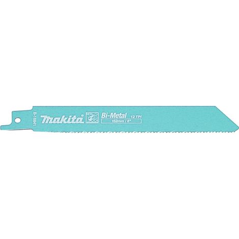 MAKITA B-16841 Sierra de sable 152mm para metal 18TPI 5pcs