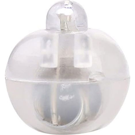 Lot de 100 guirlande LED, interrupteur manuel, plastique léger, pour ballon lanterne papier, mariage fête Halloween Noël (1/5)
