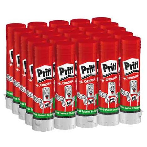 BARRA DE PEGAMENTO 'PRITT' 11 g - paquete de 25 unidades