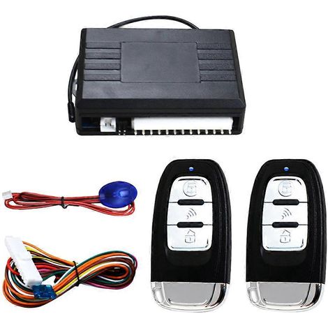 Kit de verrouillage centralisé pour portières de voiture, système d'entrée sans clé, éclairage directionnel et bouton d'ouverture du coffre-76cm