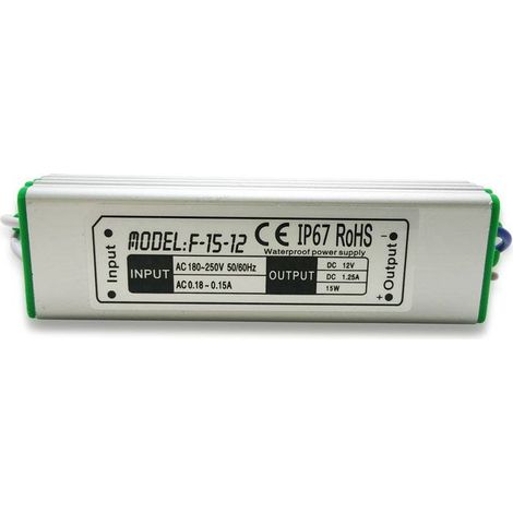 Netzgerät 15W Wasserdicht IP67 1,25A