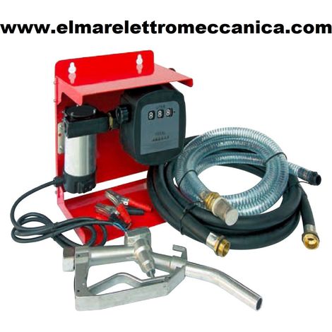 24 V CC Kit Pompa Travaso Gasolio Elettropompa Diesel Wortex DCC24 Profi KIT
