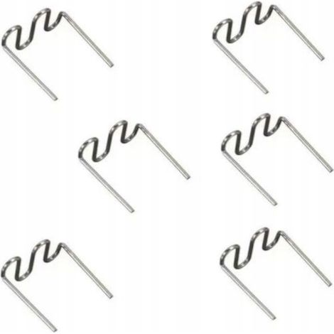 Punti metallici per saldatura plastica, 100 pezzi, 0,8 mm (1/5)
