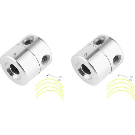 Set mit 2 Scherköpfen aus Aluminiumlegierung – inklusive Ersatzteilen und Fadenset (1/5)