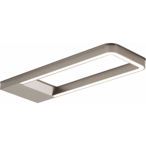 Domus Line LED Unterbauleuchte SOTTI (186 x 67 mm, 12V, 5W, naturweiß 3900 K, Micro12, Edelstahloptik) (1/4)