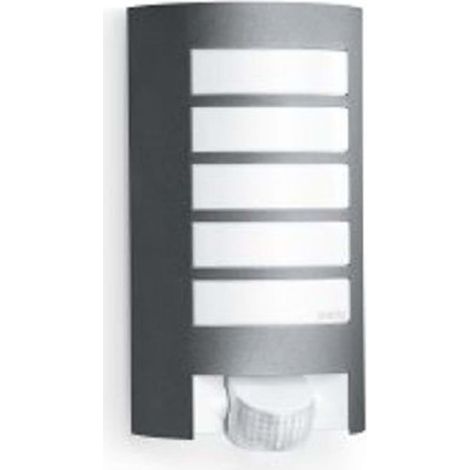 Lámpara de exterior con sensor L 12 gris antracita Steinel (1/2)