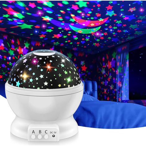 Projecteur de ciel étoilé pour enfant deux à douze ans veilleuse pour chambre d enfant décoration et sommeil apaisant (1/5)