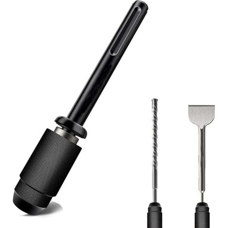 Adaptateur SDS Max à SDS Plus pour marteaux rotatifs, Adaptateur de mandrin, Outil rapide de conversion de mandrin à queue, Outil rapide de conversion de mandrin pour tous les forets SDS Max
